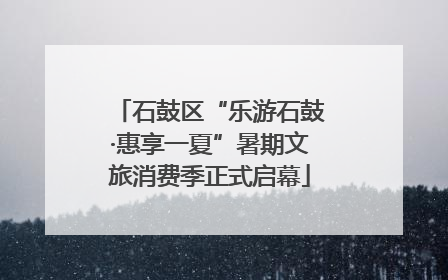 石鼓区“乐游石鼓·惠享一夏”暑期文旅消费季正式启幕
