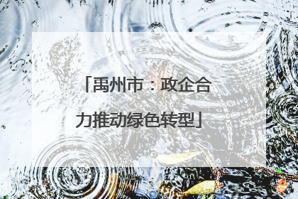 禹州市：政企合力推动绿色转型