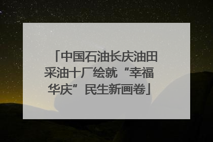 中国石油长庆油田采油十厂绘就“幸福华庆”民生新画卷