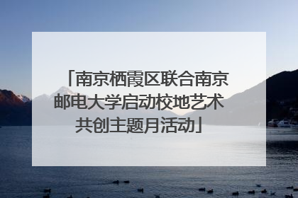 南京栖霞区联合南京邮电大学启动校地艺术共创主题月活动