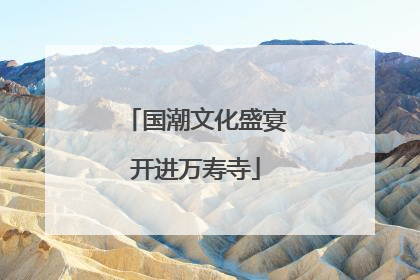 国潮文化盛宴开进万寿寺