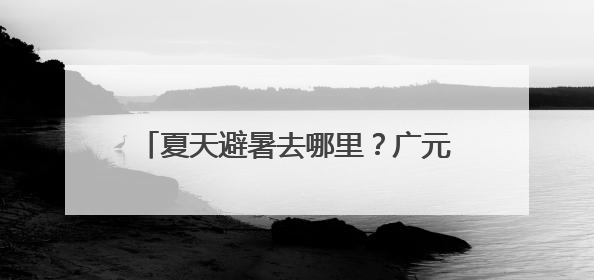 夏天避暑去哪里？广元朝天区西安专场推介会 发布旅游美食线路