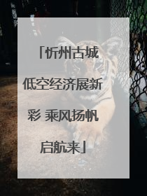 忻州古城 低空经济展新彩 乘风扬帆启航来