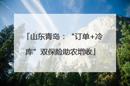 山东青岛：“订单+冷库”双保险助农增收