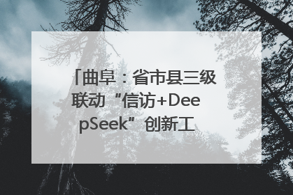 曲阜：省市县三级联动“信访+DeepSeek”创新工作新闻发布会举行