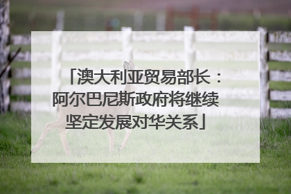 澳大利亚贸易部长：阿尔巴尼斯政府将继续坚定发展对华关系