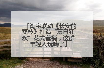淘宝联动《长安的荔枝》打造“夏日狂欢”花式营销，这群年轻人玩嗨了