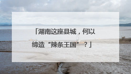 湖南这座县城，何以缔造“辣条王国”？