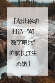 湖北移动打造“AI数字哨兵”护航长江生态链