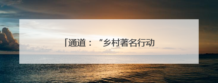 通道：“乡村著名行动”绘就美丽侗乡新图景