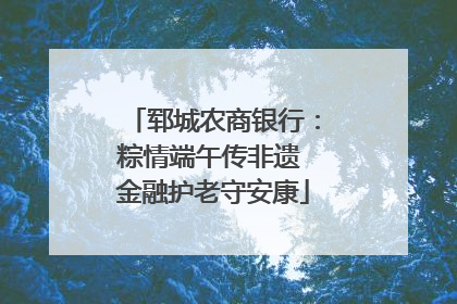 郓城农商银行：粽情端午传非遗 金融护老守安康